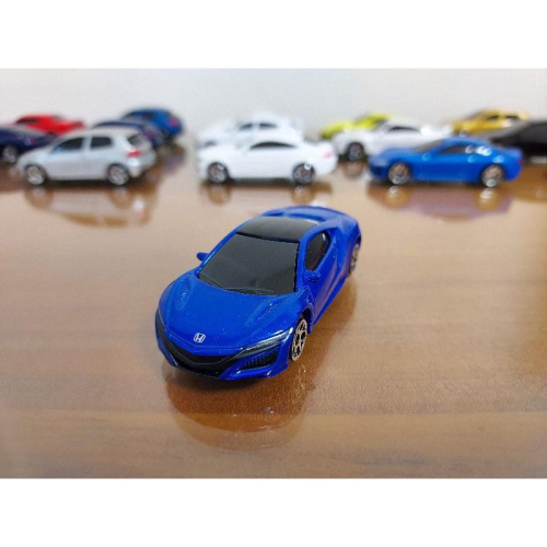 台灣現貨 全新盒裝~1:64~本田 HONDA NSX 藍色 黑窗 合金 模型車 玩具 小汽車 兒童 禮物 收藏 交通
