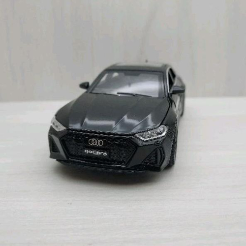 台灣現貨 全新盒裝1:32 ~奧迪 AUDI RS7 黑色 合金 模型車 聲光車 玩具 兒童 禮物 收藏 交通比例模型