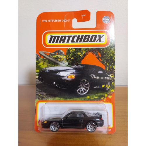 台灣現貨 1:64火柴盒 三菱 1994 MITSUBISHI 3000GT黑色 合金 模型車 玩具 小汽車 兒童 禮物