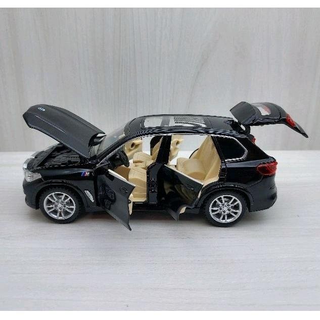 台灣現貨 全新盒裝~1:32 ~BMW 寶馬 X5 可開門 合金 模型車 聲光車 玩具 兒童 禮物 收藏-細節圖3
