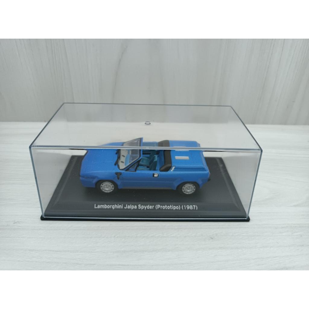 台灣現貨 全新盒裝1:43LEO原廠 1987 藍寶堅尼 Prototipo 合金 模型車 玩具 迴力 兒童 生日 禮物-細節圖2