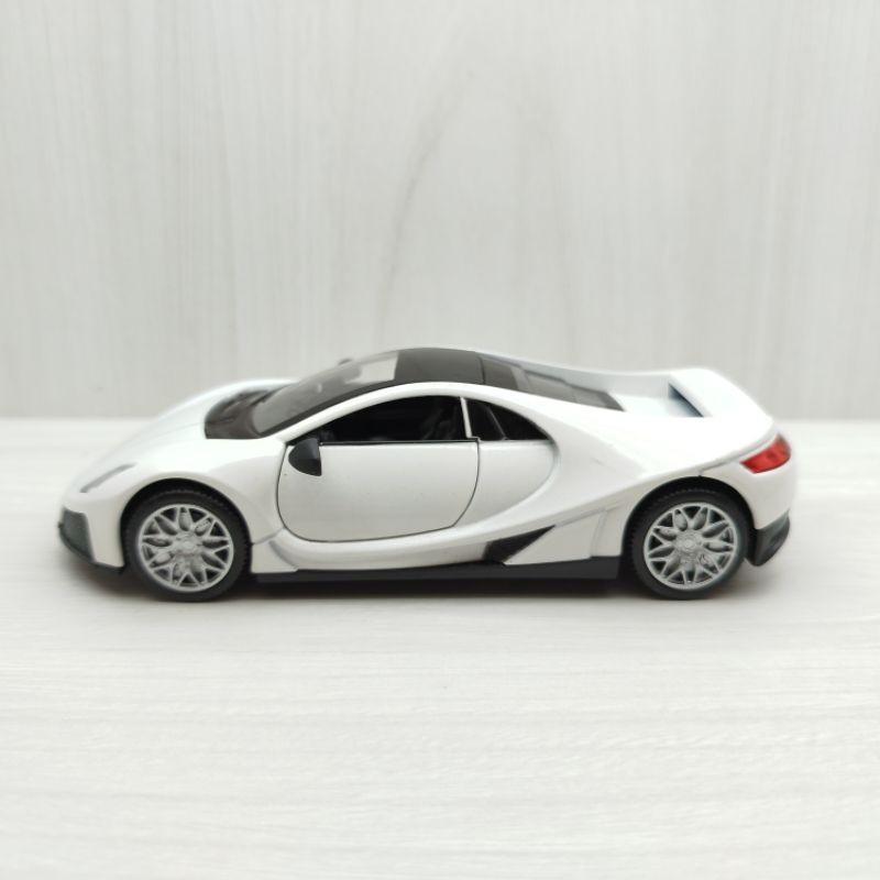 台灣現貨 全新盒裝~1:32~西班牙GTA SPANO 白色 合金 模型車 聲光車 玩具 兒童 禮物 收藏 交通 比例模-細節圖2