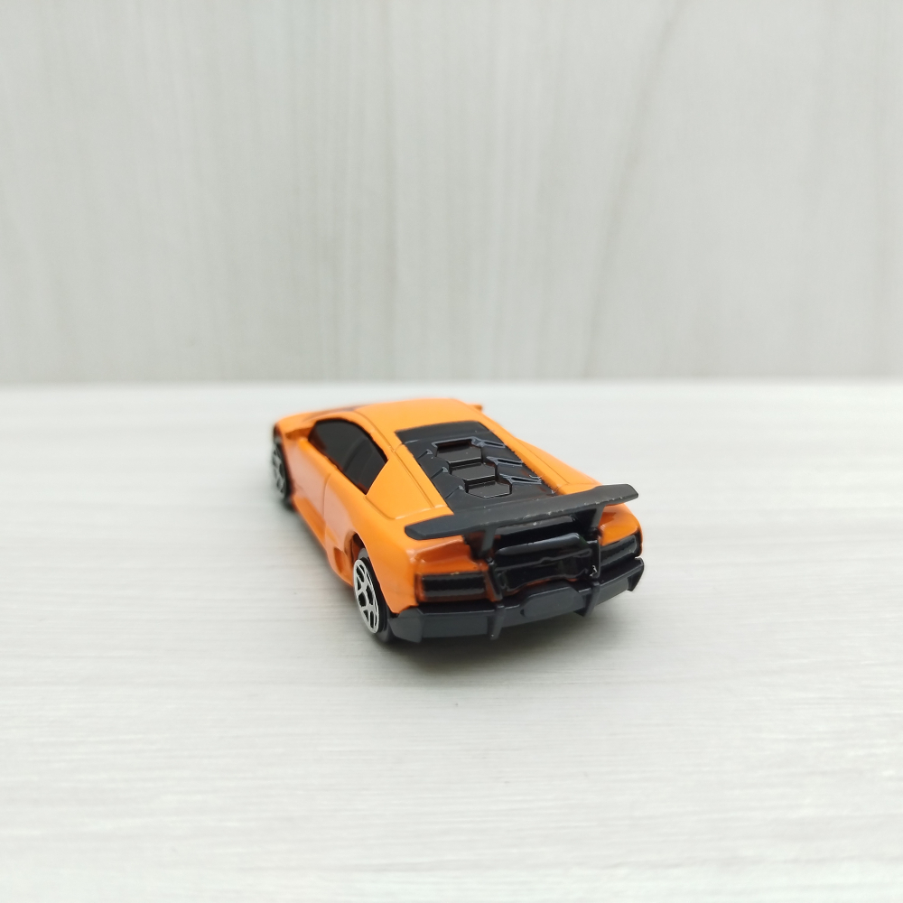 全新盒裝現貨~1:64~藍寶堅尼 蝙蝠 LP-670-4 橙色 黑窗 合金 模型車 玩具 小汽車 收藏 交通-細節圖3