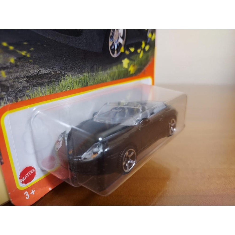 台灣現貨1:64火柴盒保時捷 PORSCHE 911 CARRERA 黑色 合金 模型車 玩具 小汽車 兒童 禮物 收藏-細節圖2