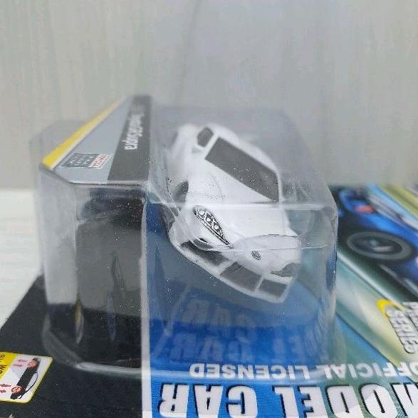 台灣現貨 全新包裝 CCA 1:58~豐田 TOYOTA GR Supra 白色 避震效果 螺絲底盤 合金滑行車-細節圖2