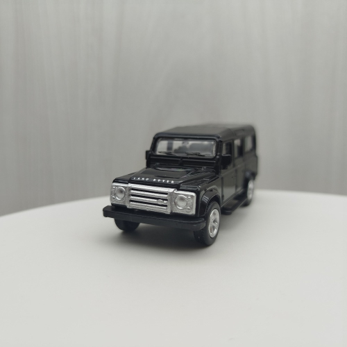 台灣現貨 全新盒裝1:64~路虎 衛士 LAND ROVER 黑色 透明車合金 模型車 玩具 小汽車 禮物 收藏 交通