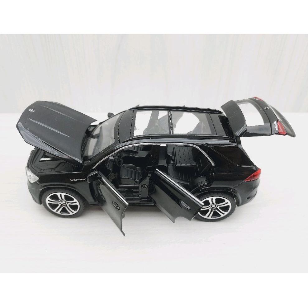 台灣現貨 全新盒裝~1:32 ~賓士 AMG GLE63 S 黑色 合金 模型車 聲光車 玩具 兒童 禮物 收藏 交通-細節圖3