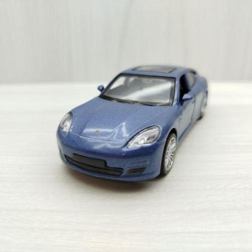 台灣現貨 全新盒裝 1:43保時捷 帕納梅拉 PANAMERA 紫灰色 合金 模型車 玩具 迴力 兒童 生日 禮物 收藏