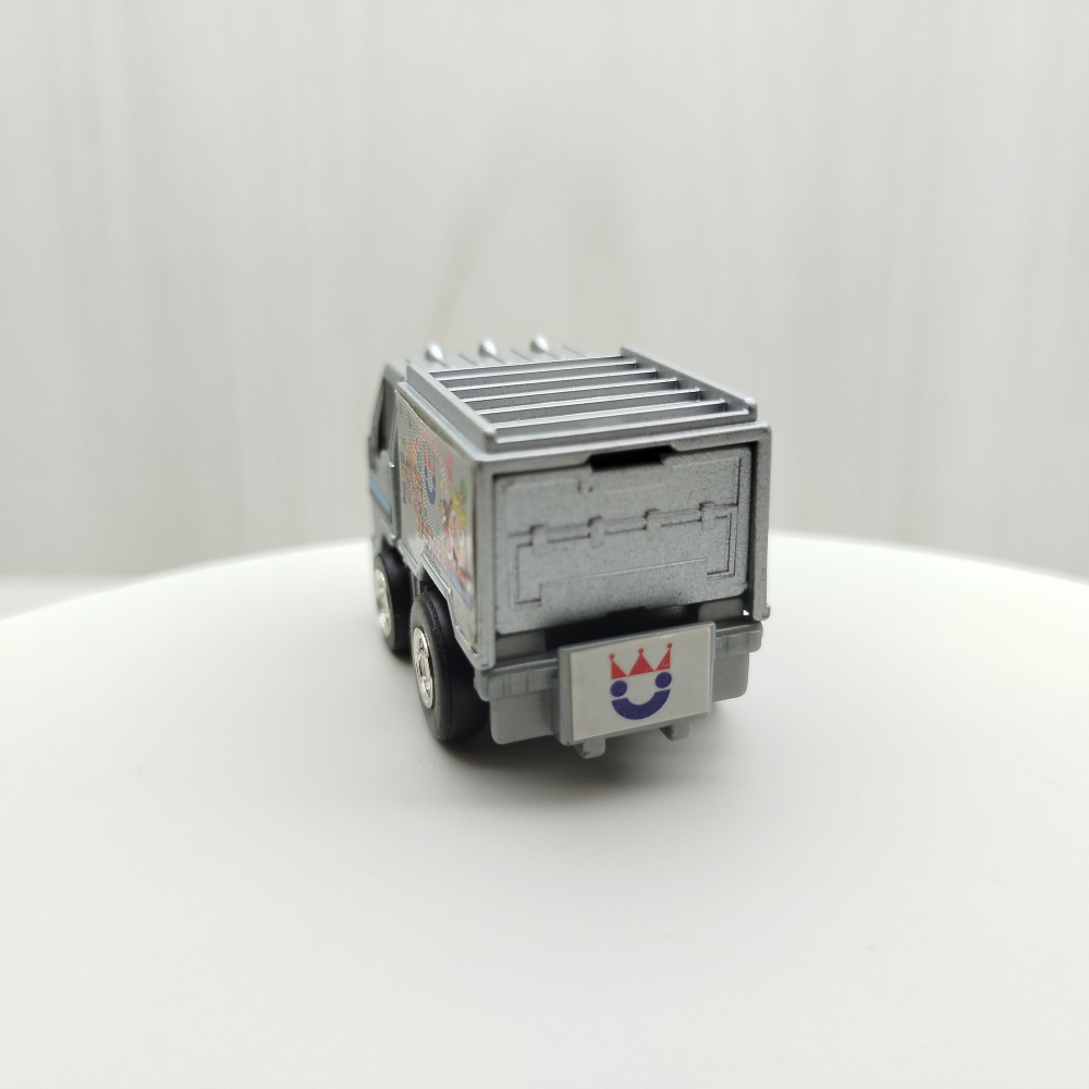 台灣現貨 全新~ Q版 郵便貨車 銀色 迴力 塑膠模型小車 合金 模型車 玩具 迴力 兒童 生日 禮物 收藏 擺飾 交通-細節圖3