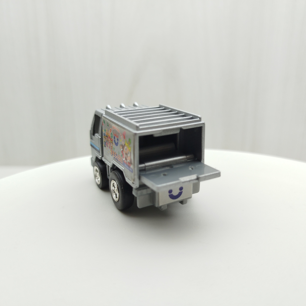 台灣現貨 全新~ Q版 郵便貨車 銀色 迴力 塑膠模型小車 合金 模型車 玩具 迴力 兒童 生日 禮物 收藏 擺飾 交通-細節圖4