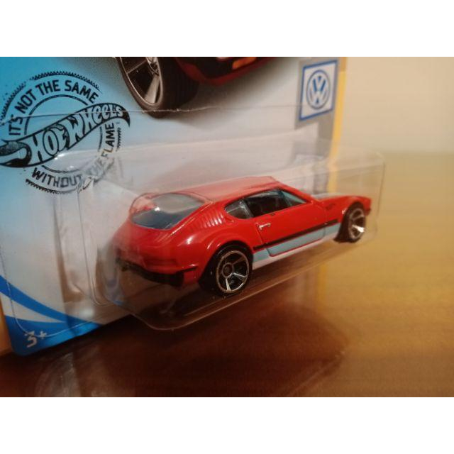 台灣現貨 1:64風火輪 福斯VOLKSWAGEN SP2紅色 合金 模型車 玩具 小汽車 兒童 禮物 收藏 交通 超值-細節圖4