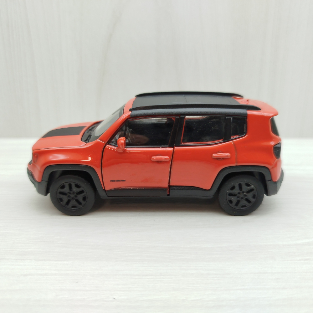 台灣現貨 全新盒裝1:36~吉普JEEP切諾基TRAILHAWK 紅色 合金 模型車 玩具 迴力 兒童 生日 禮物 收藏-細節圖2