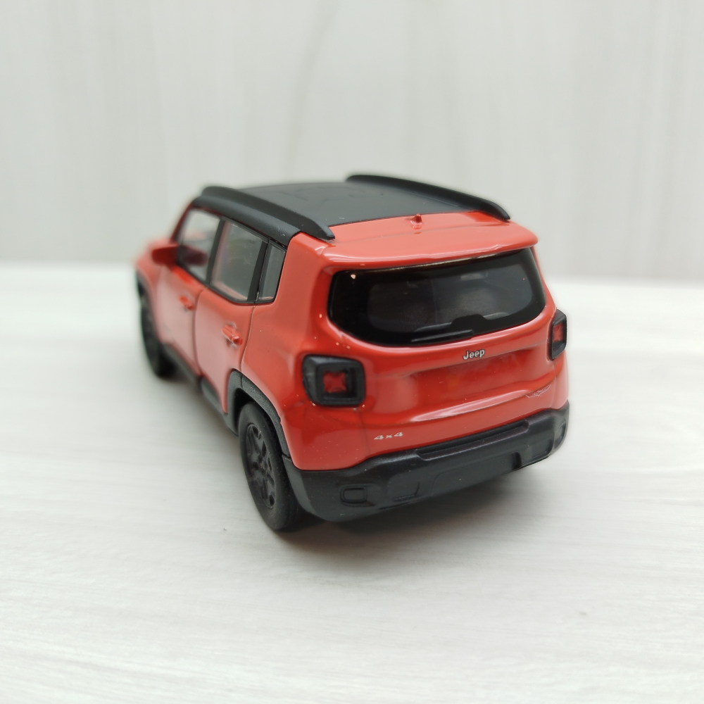 台灣現貨 全新盒裝1:36~吉普JEEP切諾基TRAILHAWK 紅色 合金 模型車 玩具 迴力 兒童 生日 禮物 收藏-細節圖4