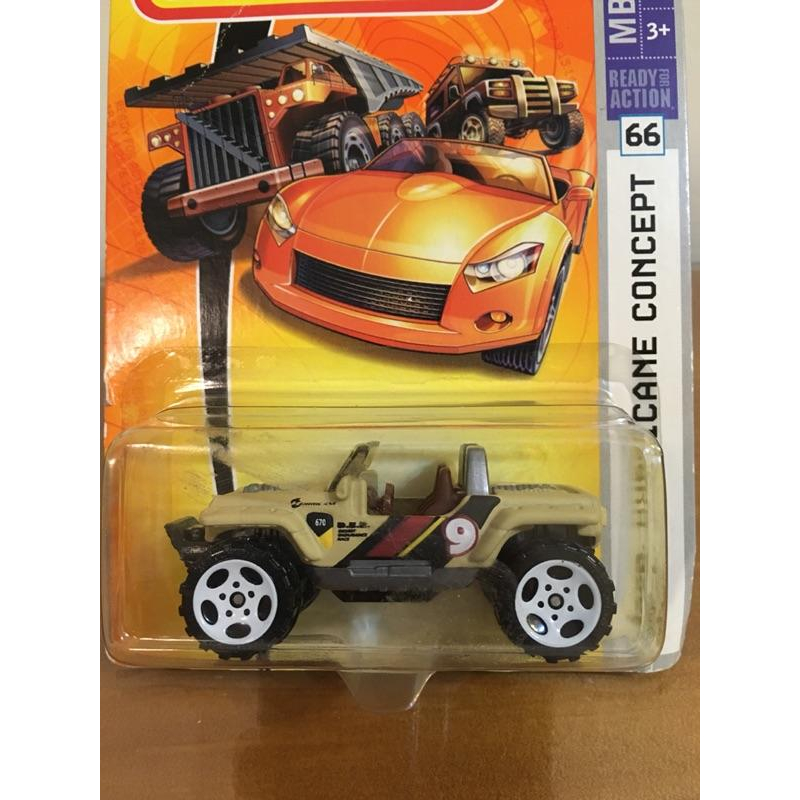 台灣現貨 絕版 1:64火柴盒JEEP HURRICANE CONCEPT 吉普 合金 模型車 玩具 小汽車 兒童 禮物-細節圖2