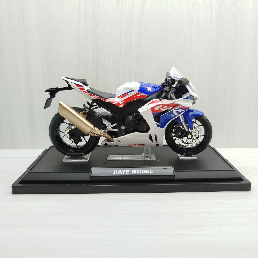 宅米吉 全新現貨~1:12~本田 HONDA CBR 1000RR-R 白色 (聲光車) 模型車 玩具 兒童  重機-細節圖2