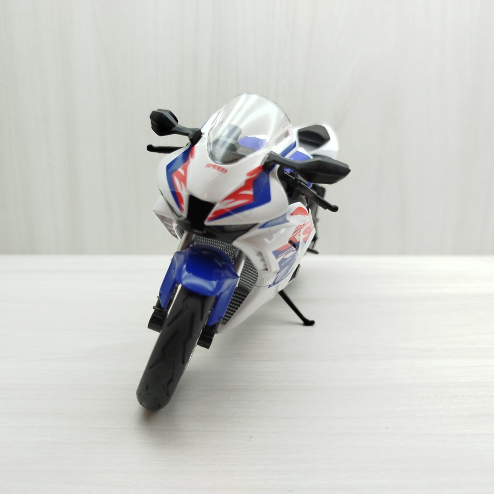 宅米吉 全新現貨~1:12~本田 HONDA CBR 1000RR-R 白色 (聲光車) 模型車 玩具 兒童  重機-細節圖3