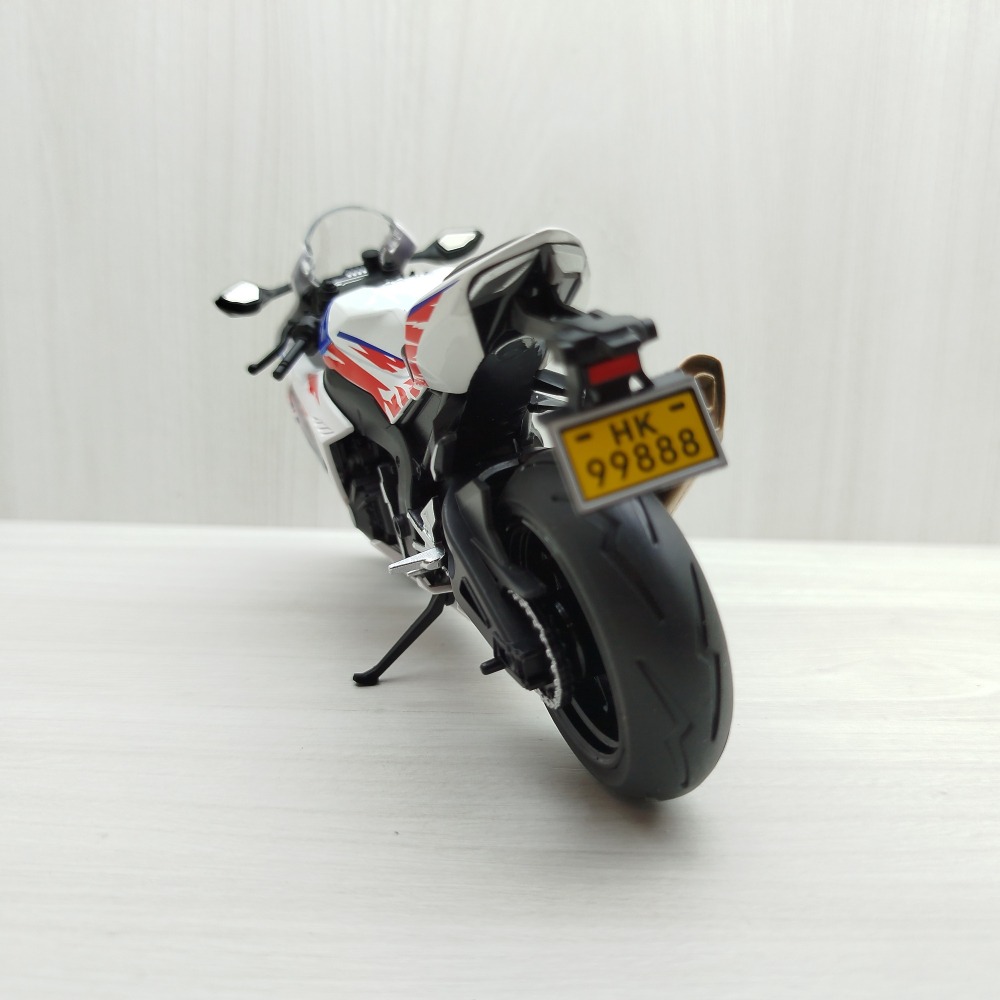 宅米吉 全新現貨~1:12~本田 HONDA CBR 1000RR-R 白色 (聲光車) 模型車 玩具 兒童  重機-細節圖5