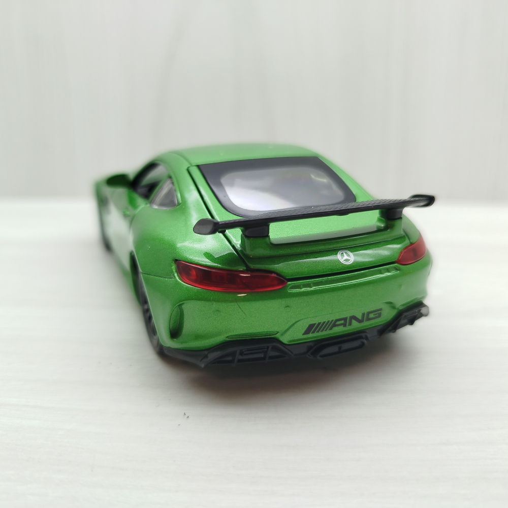 全新盒裝現貨~1:32 ~賓士 BENZ GT 綠色 合金 模型車 聲光車 玩具 兒童 禮物 收藏 交通-細節圖4
