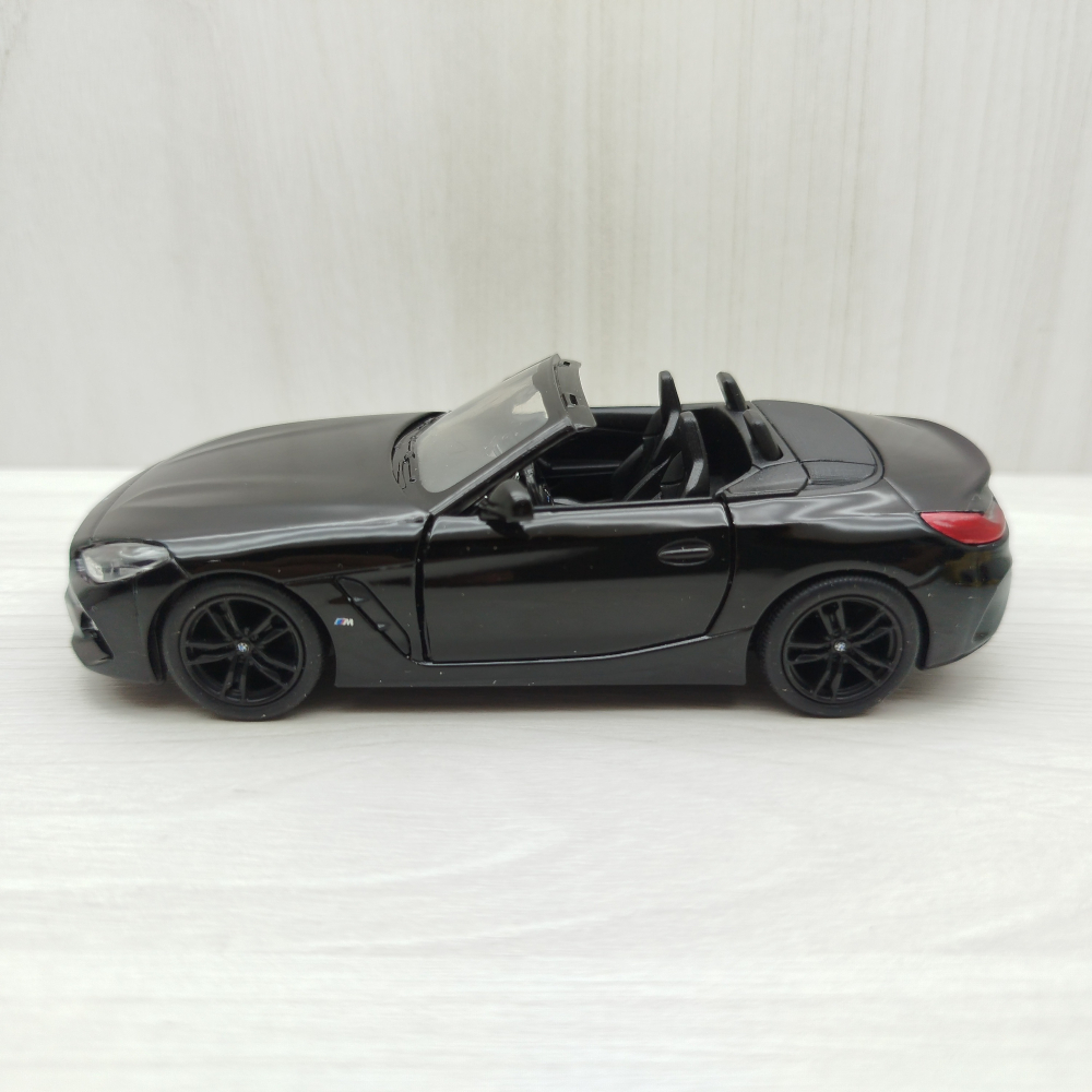 全新盒裝現貨~1:36~寶馬 BMW Z4 敞篷 黑色 合金 模型車 玩具 迴力 禮物 收藏 交通模型-細節圖2