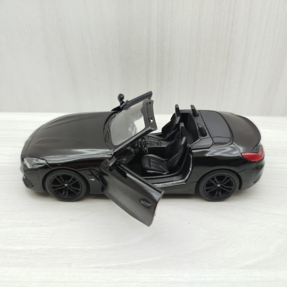 全新盒裝現貨~1:36~寶馬 BMW Z4 敞篷 黑色 合金 模型車 玩具 迴力 禮物 收藏 交通模型-細節圖3