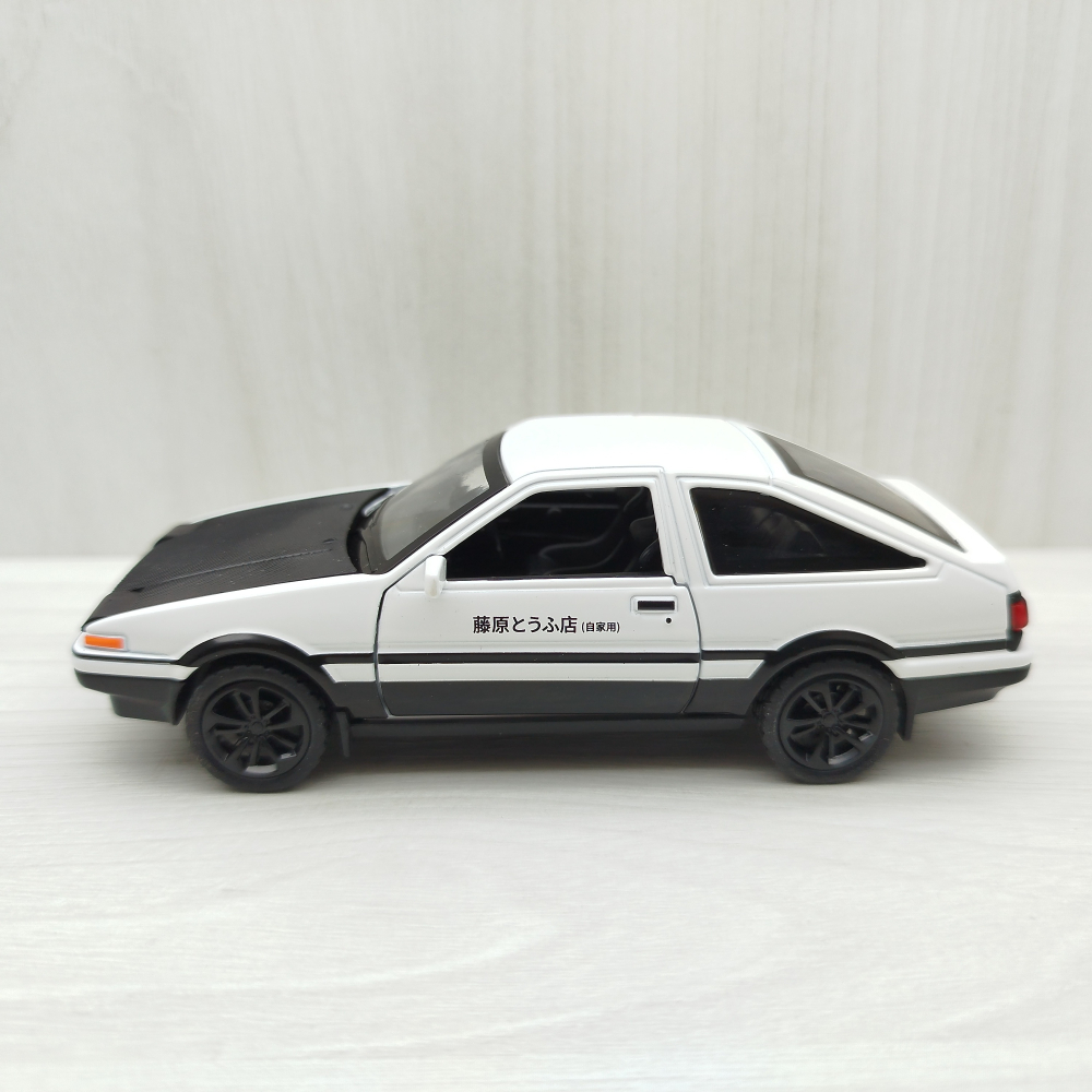 全新盒裝現貨~1:36~豐田 TOYOTA  AE86 白色 合金 模型車 (聲光車) 玩具 兒童 收藏 交通-細節圖3