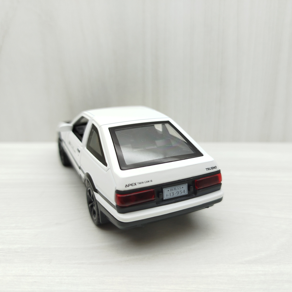 全新盒裝現貨~1:36~豐田 TOYOTA  AE86 白色 合金 模型車 (聲光車) 玩具 兒童 收藏 交通-細節圖5