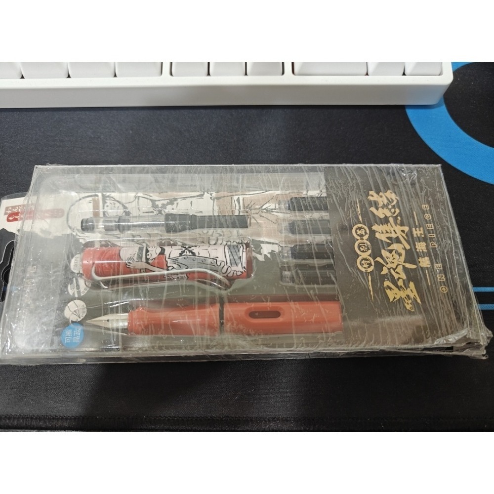 樂高小店鋪 晨光 鋼筆 擦擦筆 海賊王 墨魂集結 學生 0.38mm EF筆尖 碳素墨水 可換墨囊 P1785-細節圖2