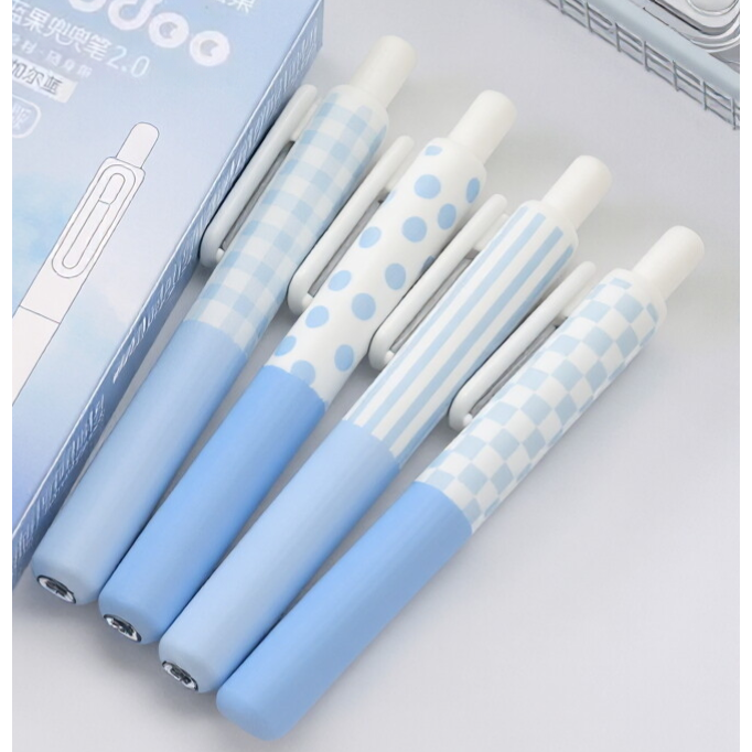 樂高小店鋪 藍果 languo 黑色 按動 中性筆 筆套含香味 CS筆頭 0.5mm 速乾 D2018-1-細節圖3