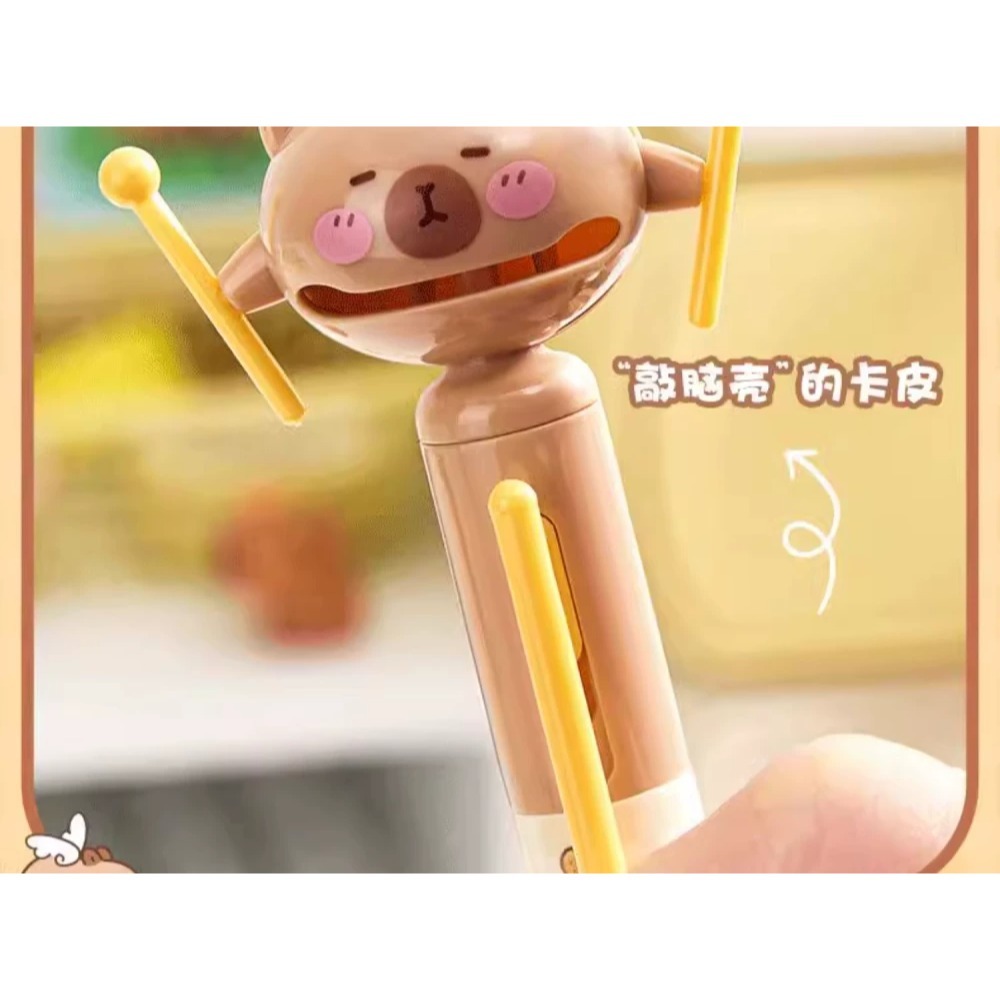 [在台]出閑置 咔巴熊 黑色 按動 中性筆 CS筆頭 0.5mm 速乾 好運 祈願 功德 KBX6320ABC-細節圖2