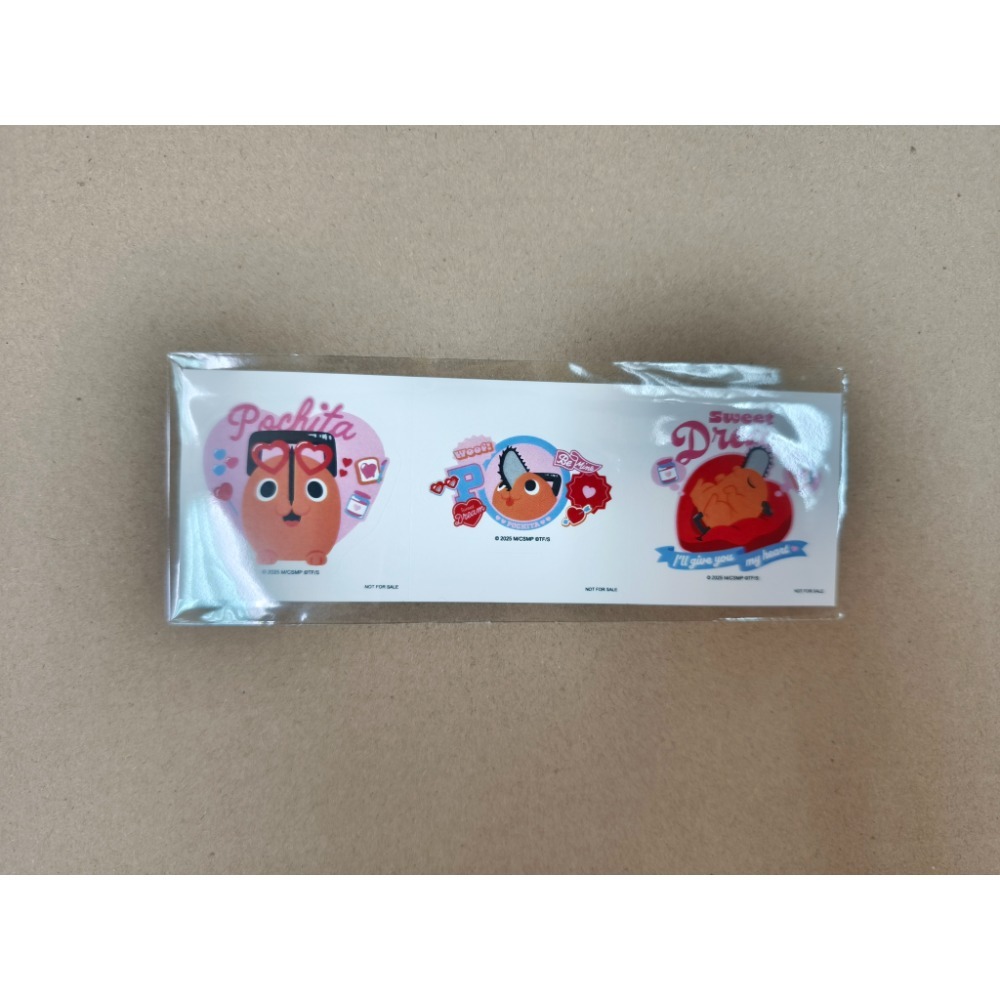 鏈鋸人 波奇塔 透卡 貼紙 髮夾 組-細節圖2