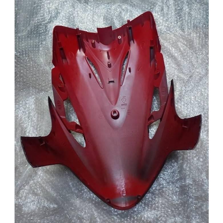 清倉~三陽原廠前擋板(紅)64301-HKK-000-HZ R1Z 125 有小裂痕(圖3)可接受在下單 便宜賣了-細節圖2