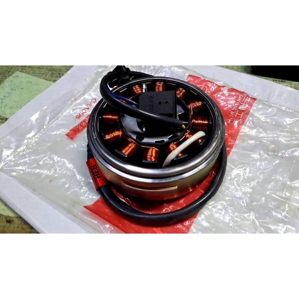 清倉~三陽原廠 31100-HEB-000 交流發電機總成 適用:fighter150dx-細節圖2