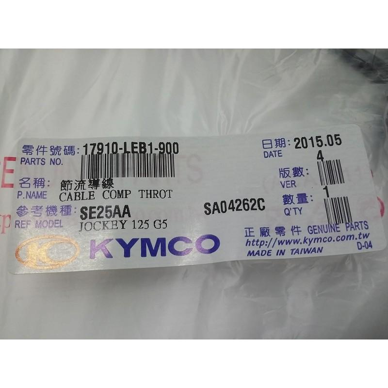 光陽原廠油門線17910-LEB1-900 適用機種:g5 125化油-細節圖3