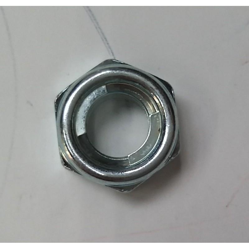 機車迪奧50前普利風扇固定螺帽 規格:12X厚10.5mm-細節圖2