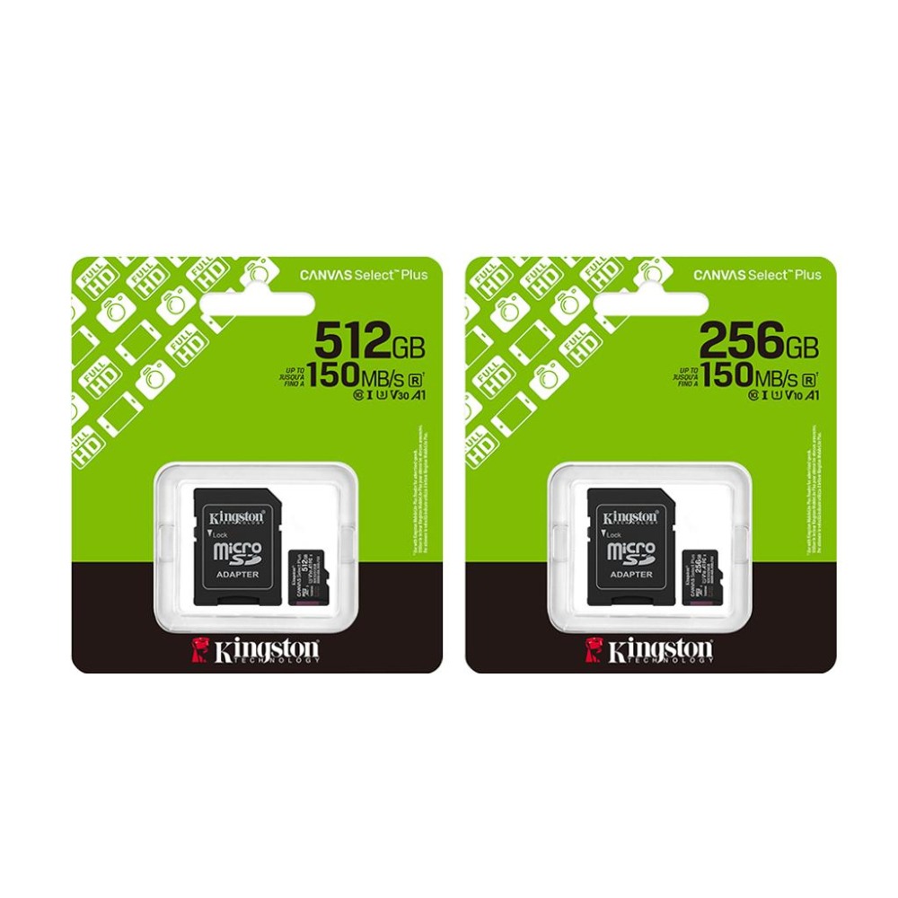 【熱銷】Kingston 金士頓 Canvas Select Plus－256G／512G microSDXC 記憶卡-細節圖2