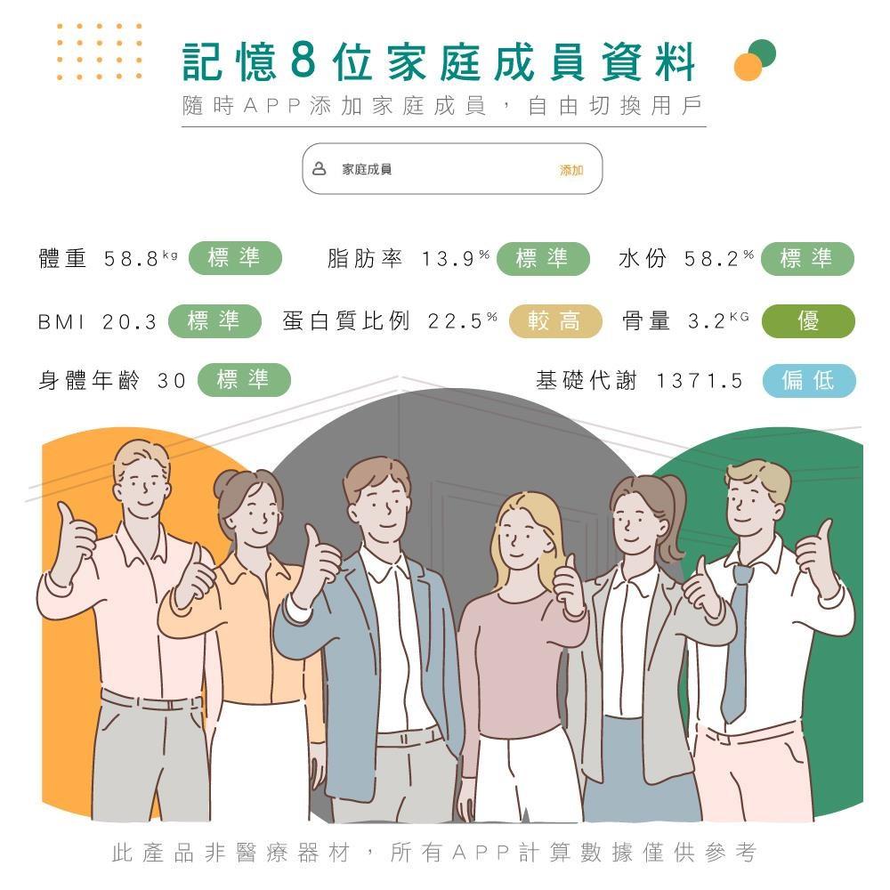 KINYO DS-6589 DS-6590 藍牙健康管理體重計 體重機 藍芽連線 智能App 健康管理 體重計-細節圖7