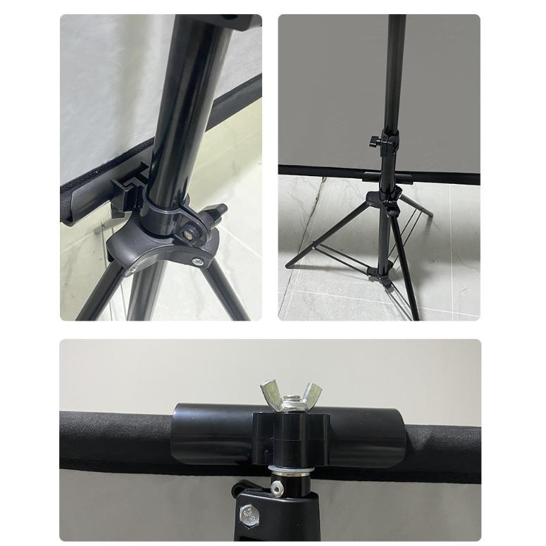 【現貨】移動投影布幕 壁掛投影布幕 支架布幕 投影布幕 60寸 72寸 84寸 投影機 60吋 72吋 84吋 100吋-細節圖3