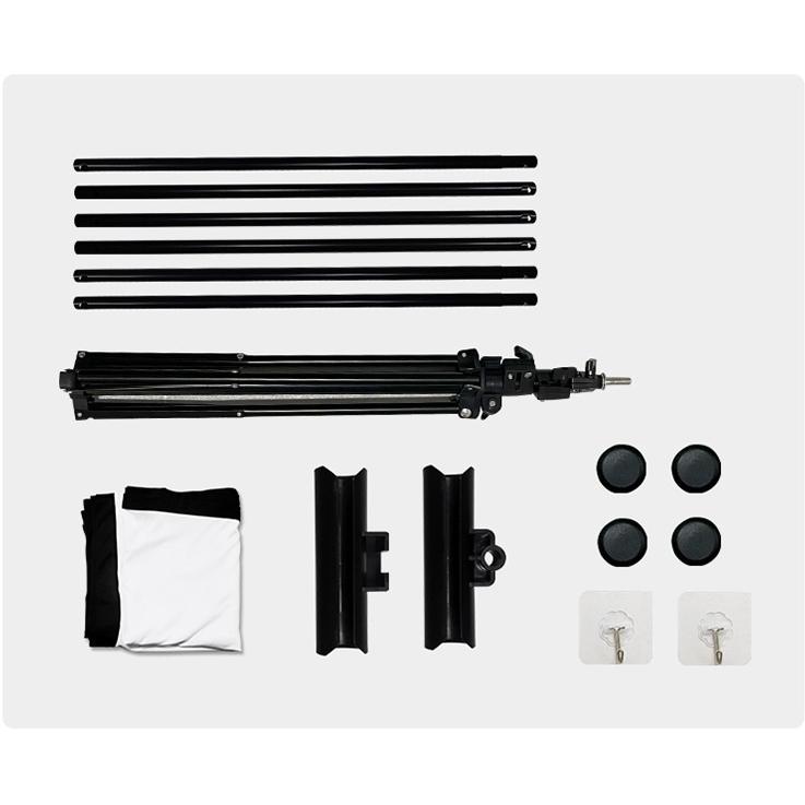 【現貨】移動投影布幕 壁掛投影布幕 支架布幕 投影布幕 60寸 72寸 84寸 投影機 60吋 72吋 84吋 100吋-細節圖5