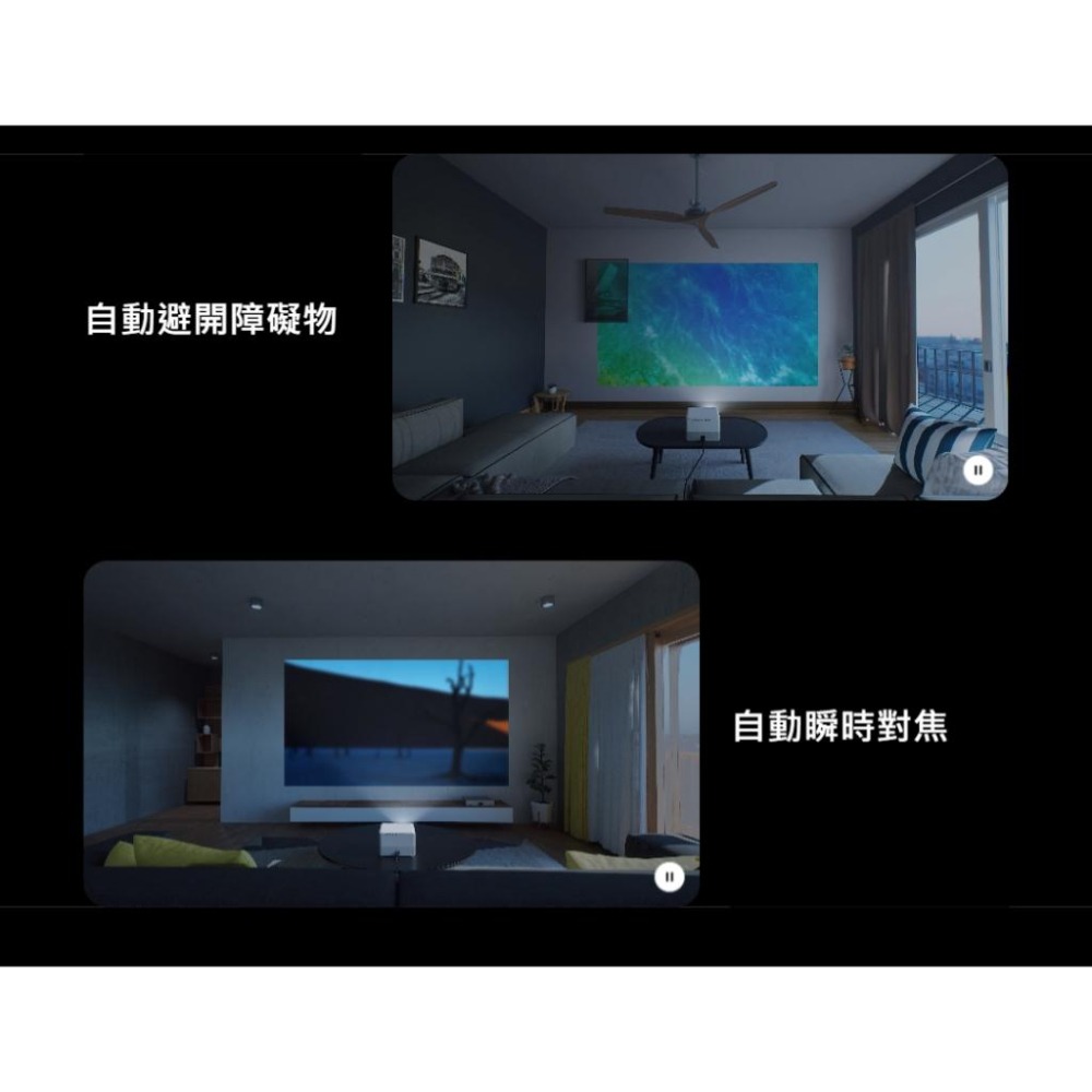 BENQ 明碁 GP500 投影機 智慧高亮三坪機 4K HDR LED 360度環繞音響 1500 ANSI 光華商場-細節圖7