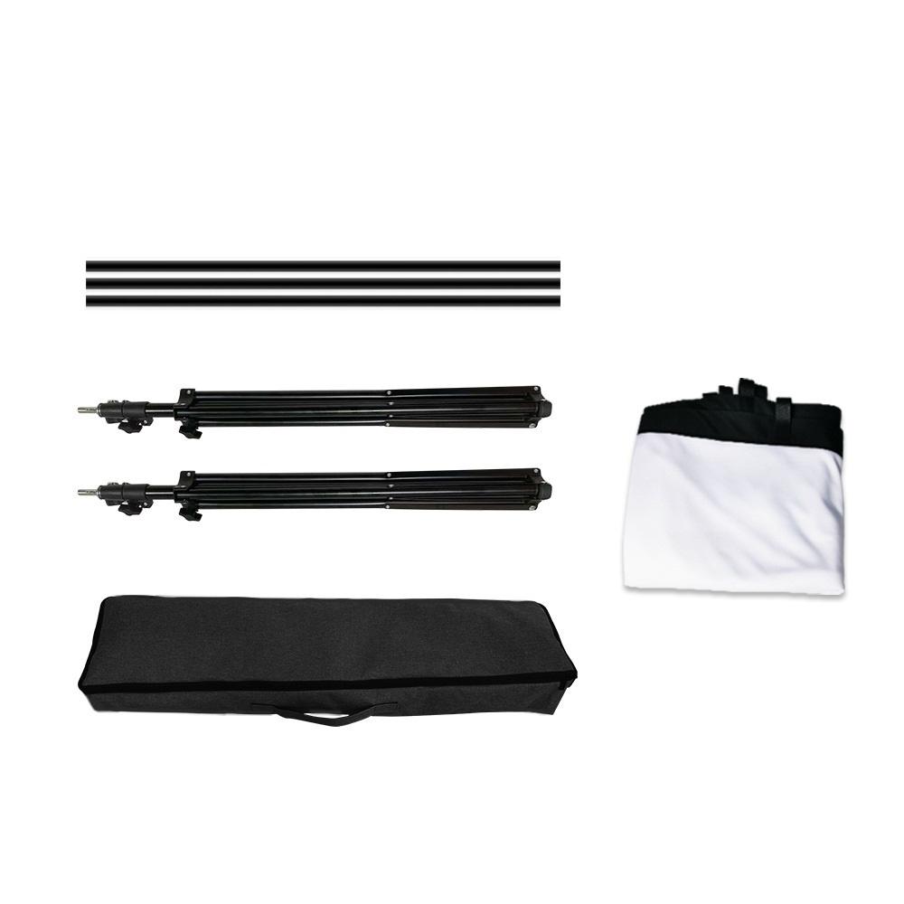 戶外攜帶型布幕 16:9 100吋 84吋 露營 攜帶式 附收納袋 投影機 攜帶型支架布幕 投影布幕 光華商場-細節圖4