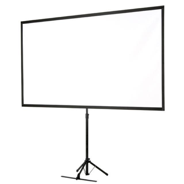 【免運直送】EPSON ELPSC21B 80吋 組合式布幕 投影布幕 攜帶布幕 戶外投影布幕 16:9 光華商場-細節圖2