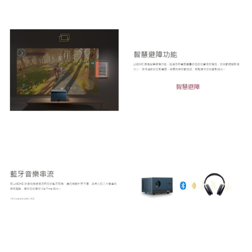 ViewSonic 優派 LX60HD－1080p Google TV 智慧投影機 630ANSI LED 投影機 光華-細節圖6