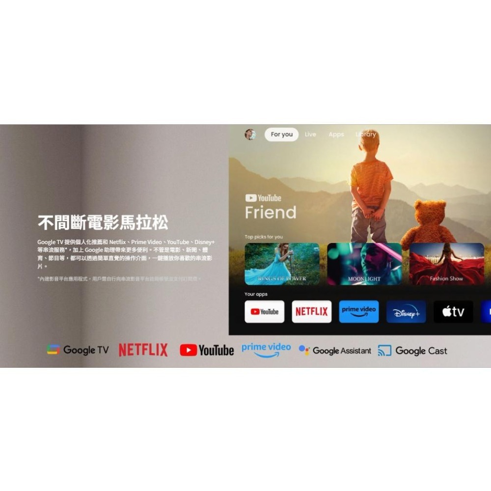 BenQ 明碁 GP520 4K智慧調光投影機 2600 ANSI／Google TV 投影機 光華商場 公司貨-細節圖8