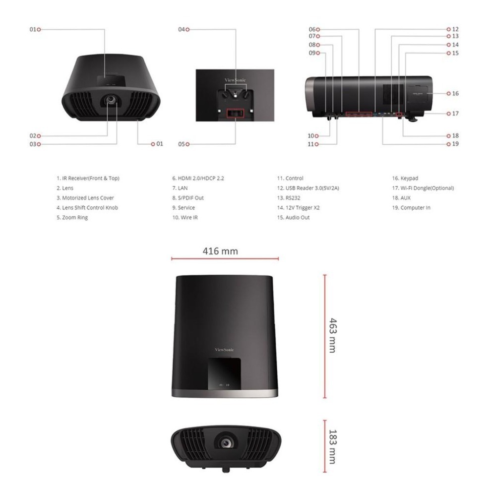 【免運直出】ViewSonic 優派 X100-4K+ 4K UHD 家庭劇院 LED 智慧投影機 公司貨 四年保固-細節圖7