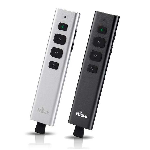 Hawk 浩客 G500 影響力2.4GHz無線簡報器 簡報筆 翻頁筆 指示筆 遙控筆 講課筆 綠光 鋁合金 光華商場-細節圖2