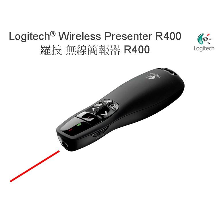 Logitech 羅技 無線簡報器 R400 紅光雷射 無線技術 隨插即用 保固三年 簡報筆 光華商場【現貨熱銷】-細節圖5