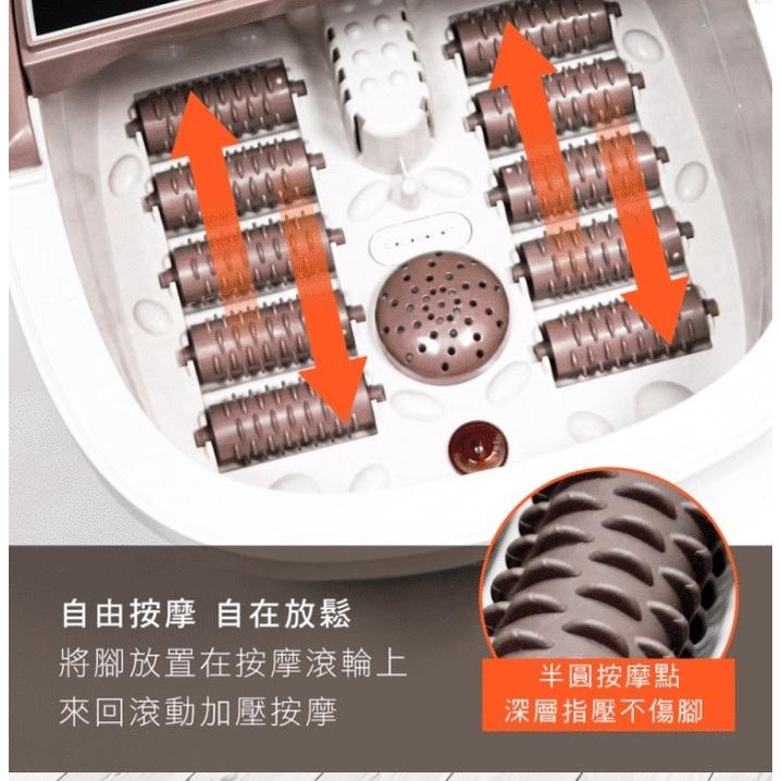 KINYO IFM-6001 滑動式滾輪按摩足浴機 泡腳機 滑動式滾輪 泡腳桶 熱水足浴 足浴桶 光華商場-細節圖8