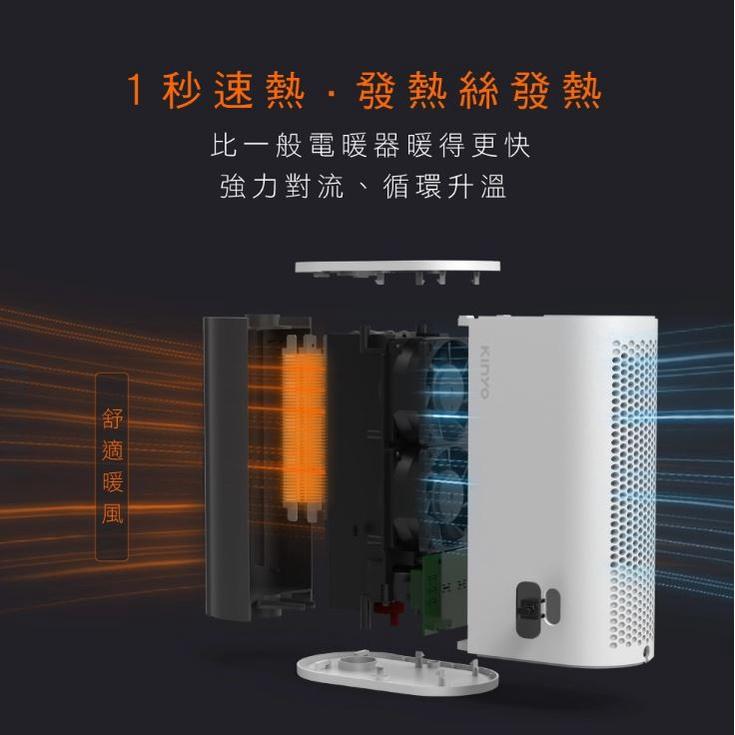 KINYO EH-80 EH80 迷你立臥兩用電暖器 電暖器 暖風機 暖風機 暖氣 電熱器 小型暖氣 光華商場-細節圖4