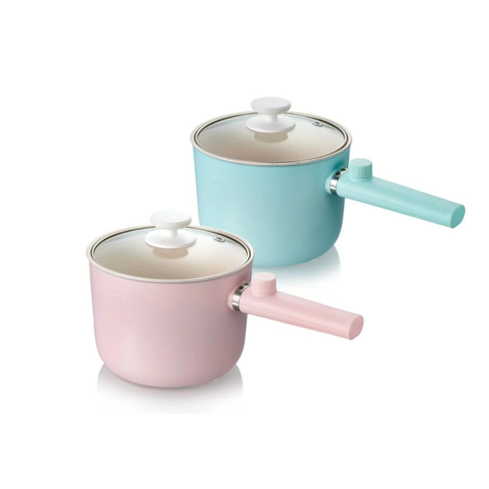 KINYO FP-0871 陶瓷快煮美食鍋 陶瓷內膽 雙層防燙 火鍋快煮 便利鍋 泡麵鍋  美食鍋 光華商場-細節圖2