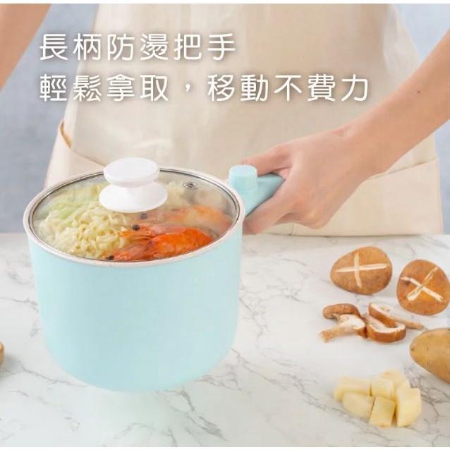 KINYO FP-0871 陶瓷快煮美食鍋 陶瓷內膽 雙層防燙 火鍋快煮 便利鍋 泡麵鍋  美食鍋 光華商場-細節圖5